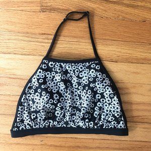 Old Navy Floral High Neck Bikini Top